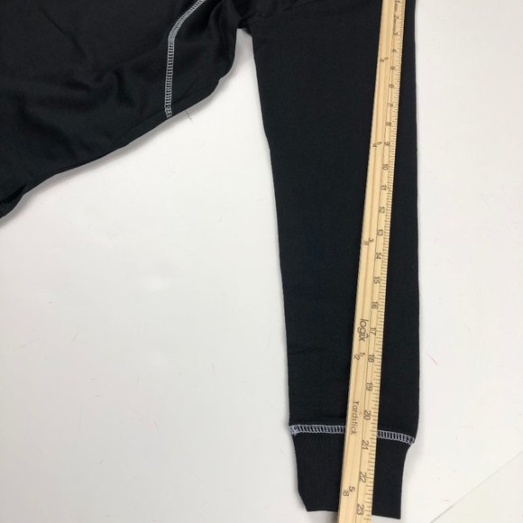 NEW CW Classics Cozy Black Cotton Blend French Terry 2 Piece Set Athleisure - Picture 13 of 16